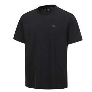 Aj[ St Y TVc AGFMMTS23 ubNtBjbV EhV[g ANEW GOLF MEN SM BLACK FINISH ROUND SHORT T-SHIRT  @\ 25WT 10PT