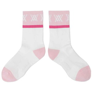 Aj[ St fB[X ~fBA \bNX AGFUWSC03 EBY ubN ANEW GOLF WOMEN BLOCK MEDIUM NECK SOCKS C zCg 25ET 10PT