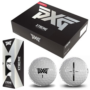 PXG �S���t GB-JP-DOZ-XTTR �G�N�X�g���[�� �c�A�[ �{�[�� 1�_�[�X 12������ �z���C�g �C�G���[ Xtreme Tour Golf Balls 26EB