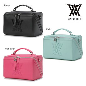 【エントリーで更にポイント3倍中】アニュー ゴルフ レディース トートバック AGFFWBG01 ANEW GOLF ウィメンズ ダイヤモンド スクエア 収納 ブラック ピンク グリーン ロゴ 韓国 25ET 10PT