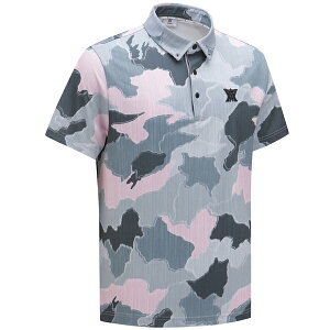 Aj[ St Y V[g TVc AGFMMTS10 SM EF[up^[ ANEW GOLF MEN SM WAVE PATTERN SHORT T-SHIRT  Jbg\[  25WT 10PT