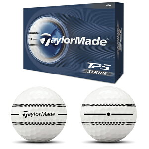 ��s�\�� �e�[���[���C�h �S���t 2026�N���f�� �V�� TP5 Stripe/TP5x Stripe 1�_�[�X 12�� �S���t�{�[�� �e�B�[�s�[�t�@�C�u �X�g���C�v TaylorMade GOLF