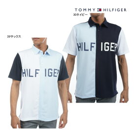 ★【2023 S/S】トミーヒルフィガー ゴルフ メンズ カラーブロック 台衿付 シャツ THMA303 (Men's) TOMMY HILFIGER GOLF