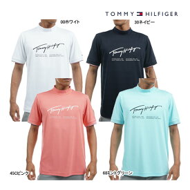 ■【2023 S/S】トミーヒルフィガー ゴルフ メンズ シャドーストライプ モックネックシャツ THMA333 (Men's) TOMMY HILFIGER GOLF