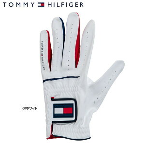 トミーヒルフィガー ゴルフ グローブ THMG801 TOMMY HILFIGER GOLF GLOVE 00ホワイト メンズ レディース S M L X 18 19 20 21 22 23 24 25cm 25SSE 18E TKY 10PT