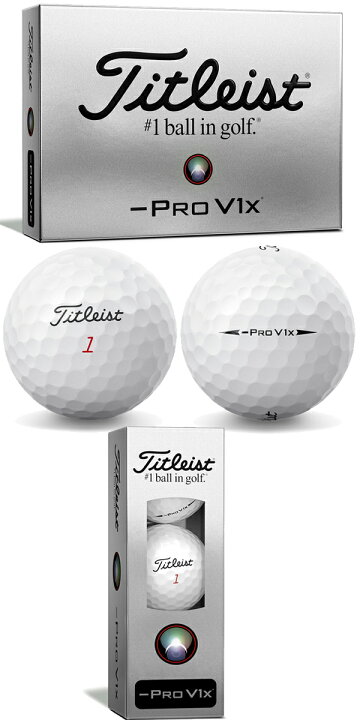楽天市場】【24年モデル】タイトリスト プロV1X レフトダッシュ ボール 