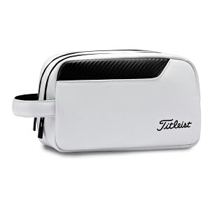 �^�C�g���X�g �S���t �|�[�` TA22CESPJ �R�A�G�b�Z���V���� �|�[�` Titleist GOLF Pouch �u���b�N �z���C�g 26ET