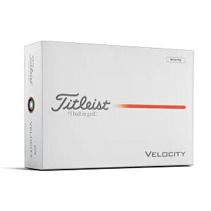 �V�� �^�C�g���X�g �S���t�{�[�� �x���V�e�B 26�N���f�� 1�_�[�X 12�� Titleist VELOCITY ���� �򋗗� GOLF TITLEIST