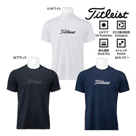 □【24年モデル】タイトリスト TLFMS900J メンズ トレーニングTシャツ Titleist