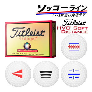 Cy\bR[Cz1`3cƓ St{[ ^CgXg HVC \tg fBX^X 1_[X(12) Titleist HVC SOFT DISTANCE C{[