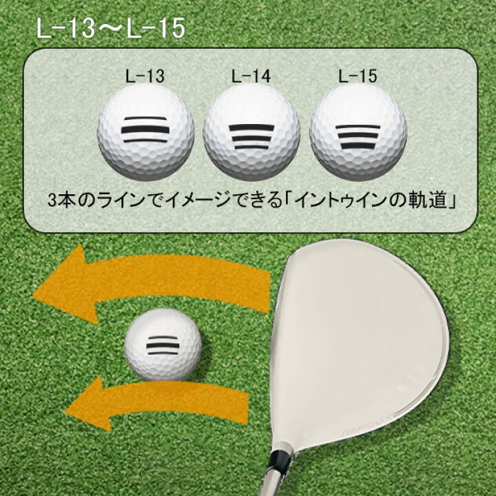 楽天市場】ライン入り【ソッコーライン】1〜3営業日発送 ゴルフボール 