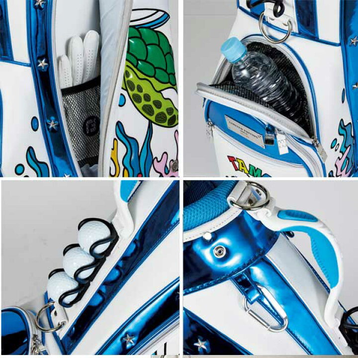 【23年継続モデル】ウィンウィン アロハホヌ スタンドキャディバッグ CB-502 ALOHA HONU STAND BAG WINWIN  Japan Net Golf 