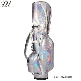 【23年継続モデル】ウィンウィン リザード ホログラム キャディバッグ CB-505 RIZARD Hologram CART BAG WINWIN