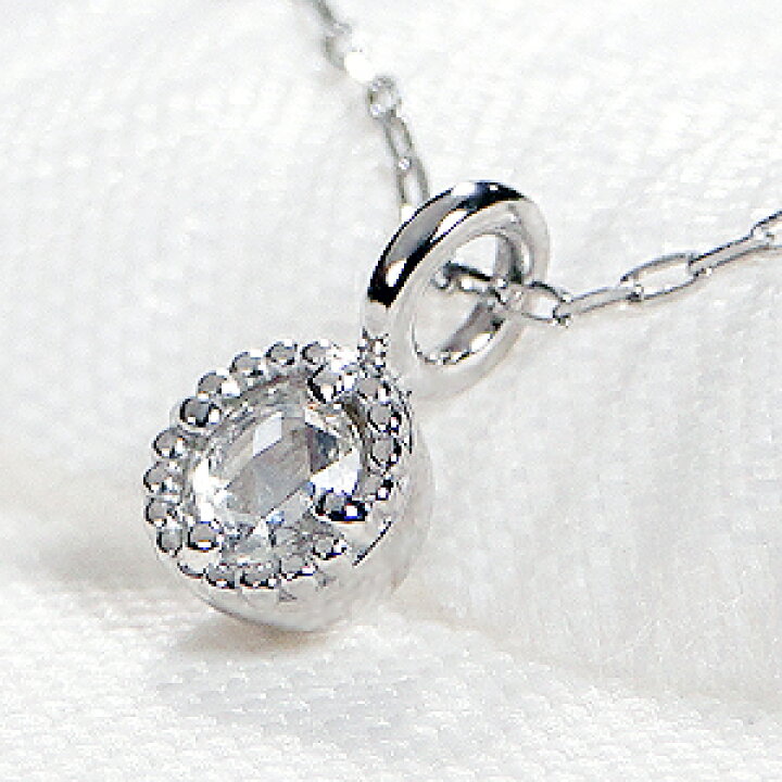 楽天市場】Pt900【0.06ct】ローズカット ダイヤモンド プチネックレス 