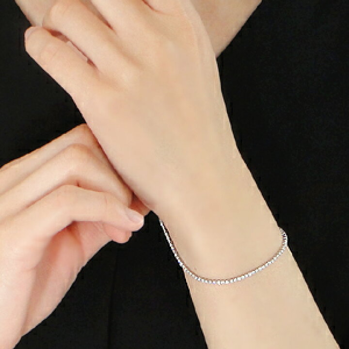楽天市場】Pt900【1.2ct】ダイヤモンド テニスブレスレット【送料無料 