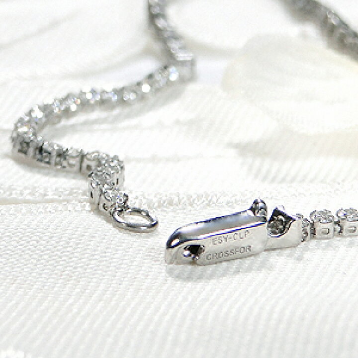 楽天市場】Pt900【1.2ct】ダイヤモンド テニスブレスレット【送料無料 