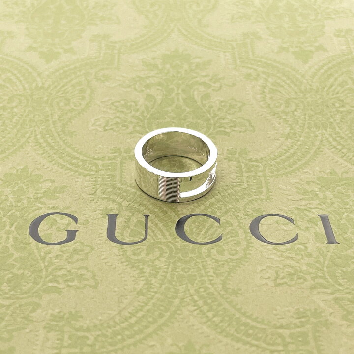 楽天市場】GUCCI グッチ ブランデッド カットアウトG リング・指輪 