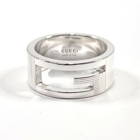 グッチ ブランデッド カットアウトG グッチ 中古 グッチ リング・指輪 グッチ シルバー925 GUCCI 送料無料 レディース シルバー