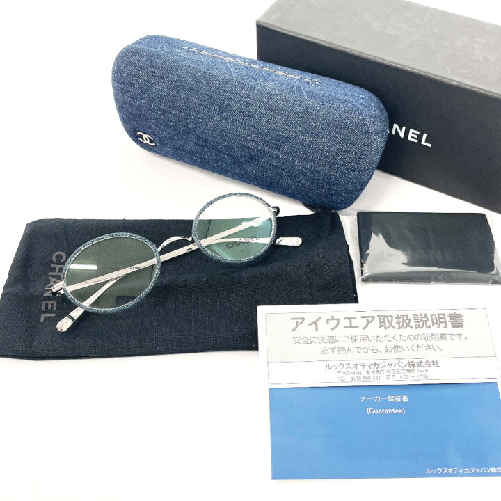 楽天市場】シャネル オーバルフレーム シャネル 中古 シャネル メガネ 