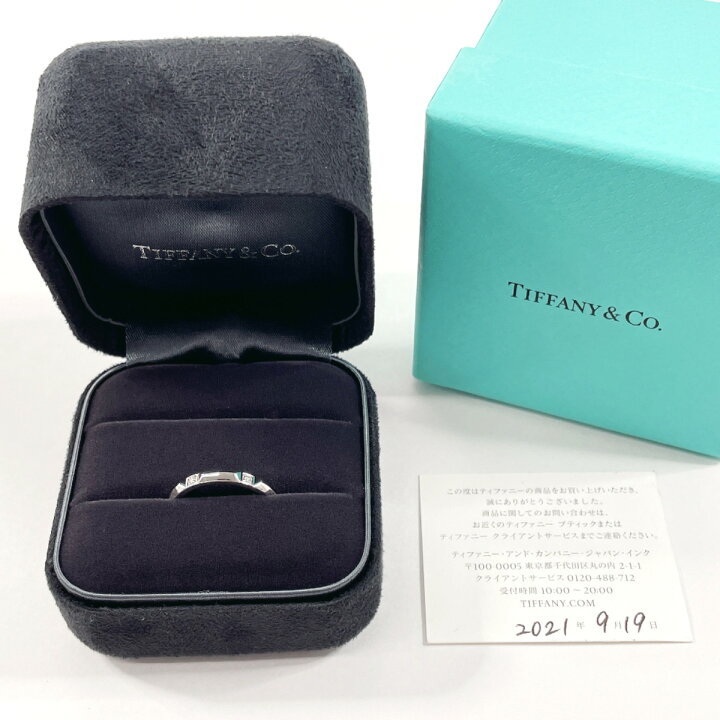 楽天市場】TIFFANY&Co. ティファニー トゥルーバンド リング・指輪 