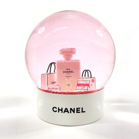 CHANEL シャネル スノードーム 2016年 海外VIP顧客限定 ノベルティ その他小物 ガラス/プラスチック ホワイト ホワイト【中古】 ユニセックス