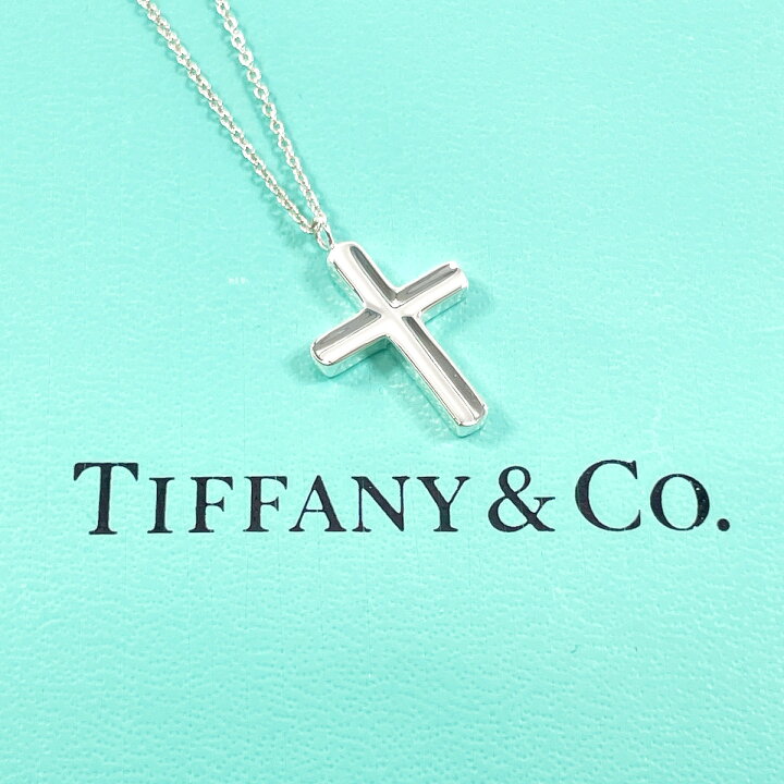 楽天市場】TIFFANY&Co. ティファニー コンケーブクロス ネックレス 