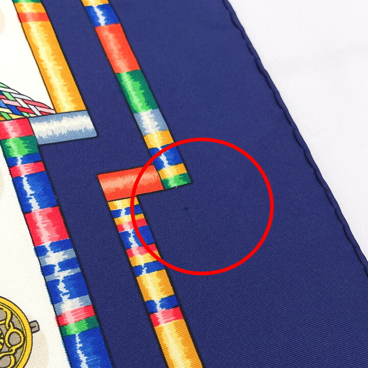 楽天市場】HERMES エルメス カレ 90 Petite main お針子さん スカーフ  