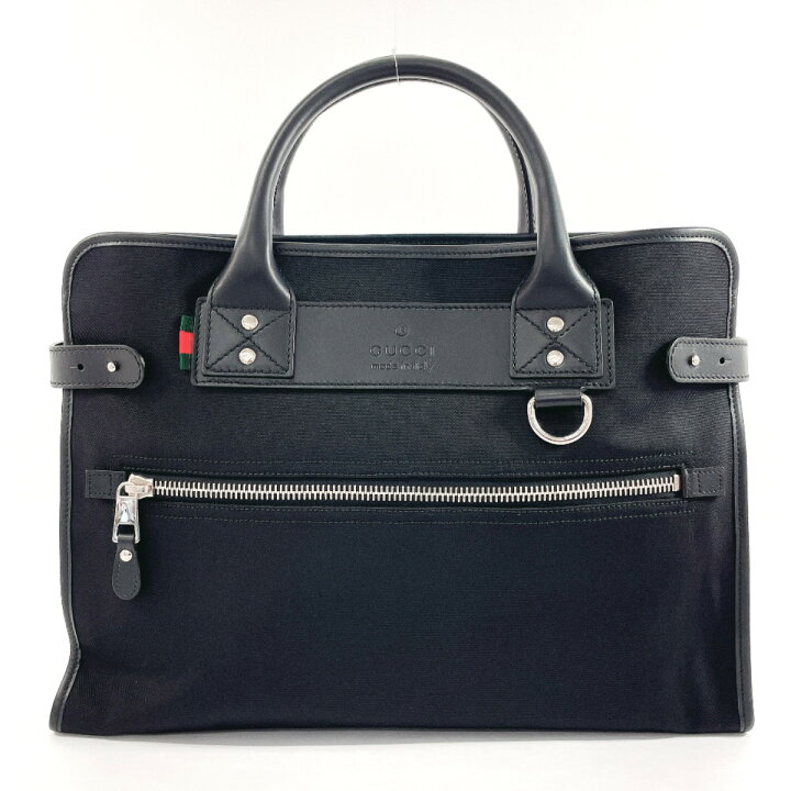 楽天市場】GUCCI グッチ 246410 ビジネスバッグ ナイロン/レザー 