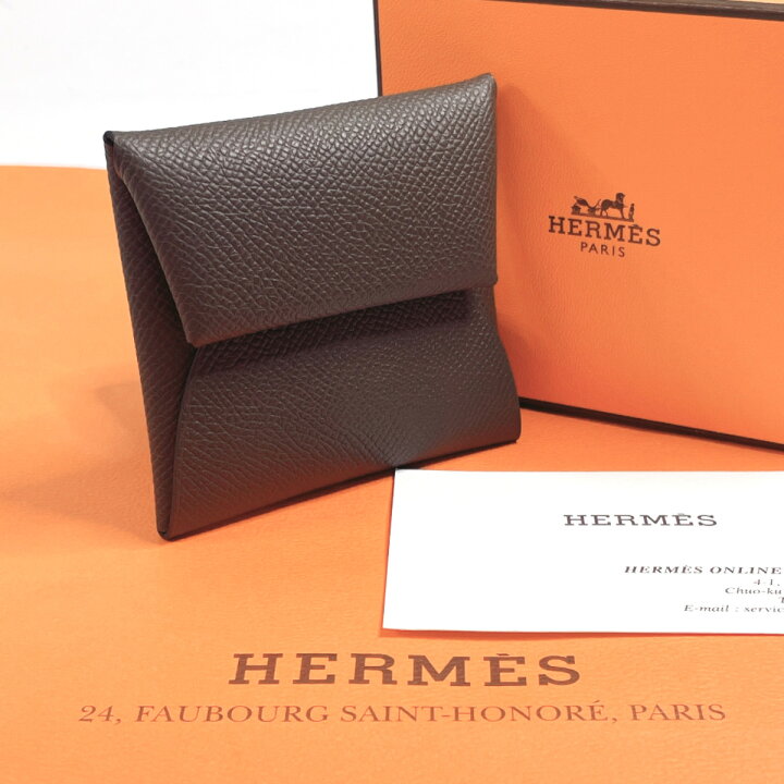 楽天市場】HERMES エルメス バスティア コインケース ヴォーエプソン  