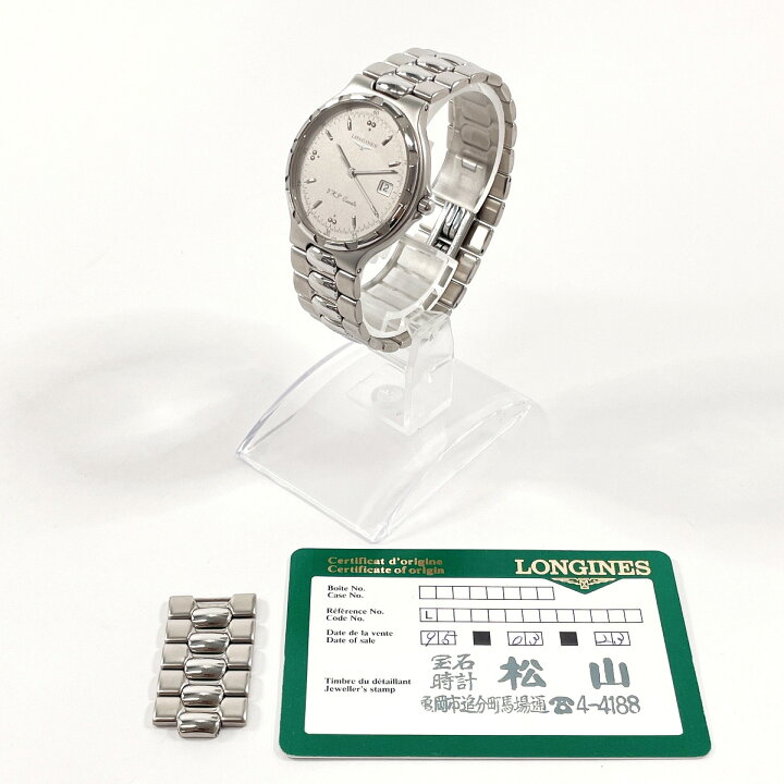 楽天市場】LONGINES ロンジン コンクエスト デイト L1.613.4 腕時計 