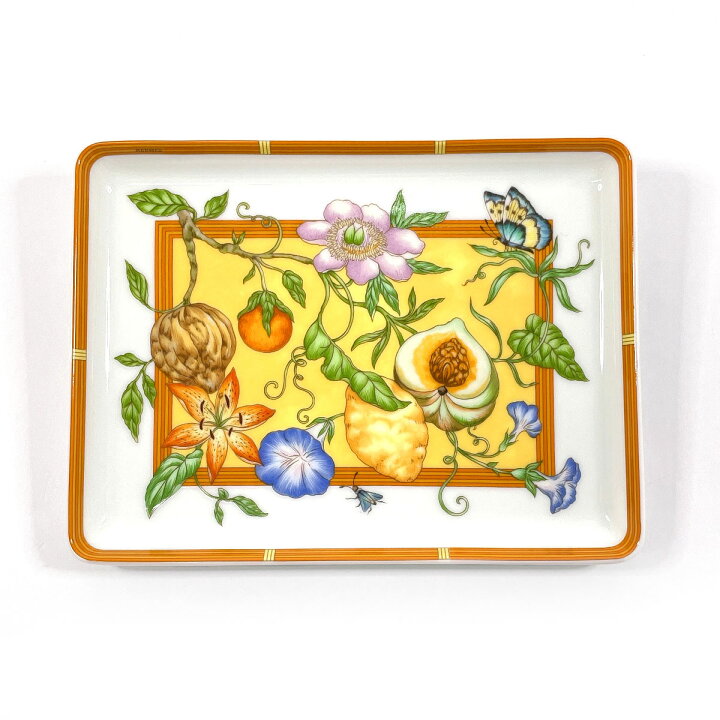 楽天市場】HERMES エルメス シエスタ スクエアプレート 食器 