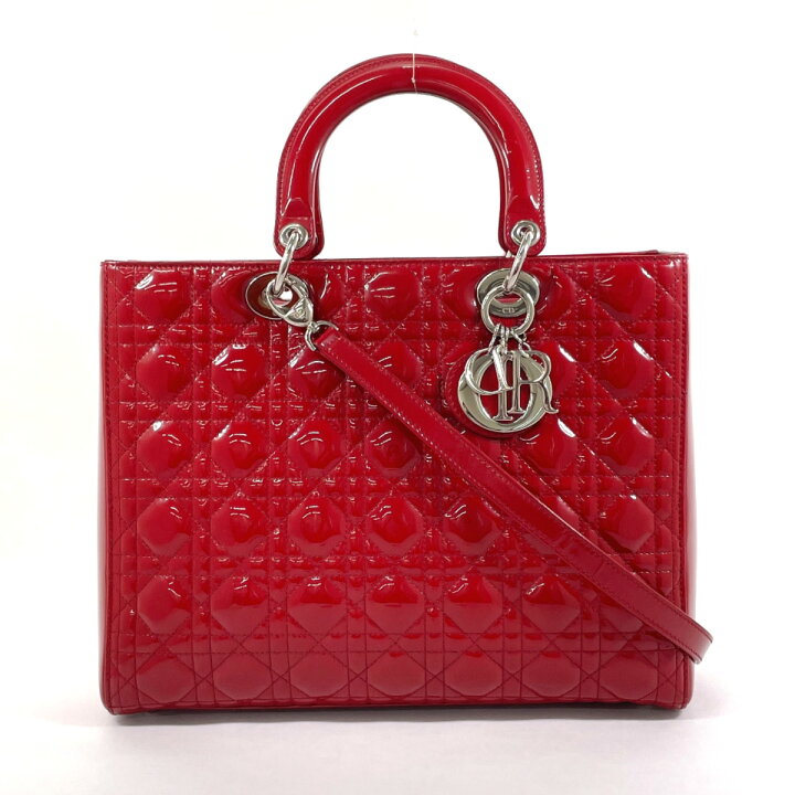 楽天市場】Dior ディオール レディディオール ラージ カナージュ  