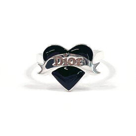 Dior ディオール ハート リボン リング・指輪 シルバー925 9.5 シルバー シルバー【中古】 レディース