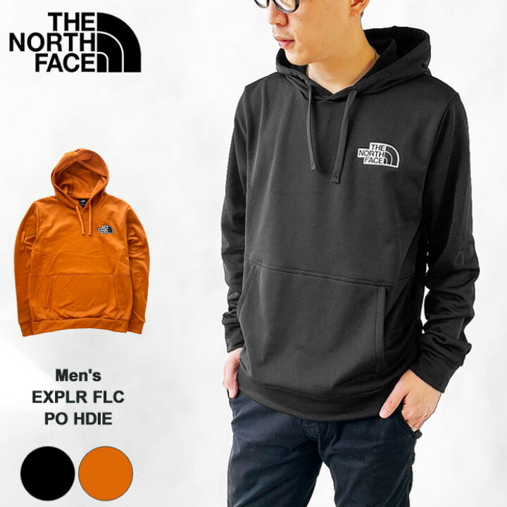 楽天市場 ノースフェイス パーカー メンズ レディース The North Face スウェット プルオーバー パーカー 長袖 ロゴ刺繍 裏起毛 M Explr Flc Po Hdie Nf0a5g9s J Pia
