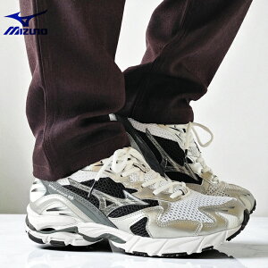 ~Ym MIZUNO Xj[J[ V[Y WAVE RIDER 10 EG[uC_[10 Y t  H [Jbg C jO bV zCg Vo[ ubN D1GA210405y2025AW-MENz