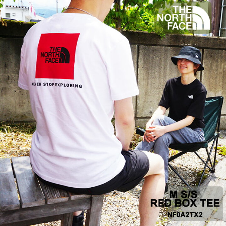 楽天市場 ザ ノースフェイス Tシャツ The North Face レッドボックス ロゴ 半袖 バックプリント メンズ レディース Red Box Tee Item No Nf0a2tx2 ネコポス対象商品 J Pia