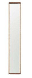 10%OFFクーポン発行中！ ロングミラー 全身鏡 木製 カガミ 034-100 スリム 壁掛け鏡 天然木 ウォルナット オーク HIDAKAGU/ラトレ(Latree) SANDO (PL1SND-0341000-OWOL)