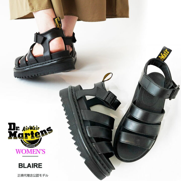 楽天市場】ドクターマーチン サンダル レディース Dr.Martens BLAIRE 