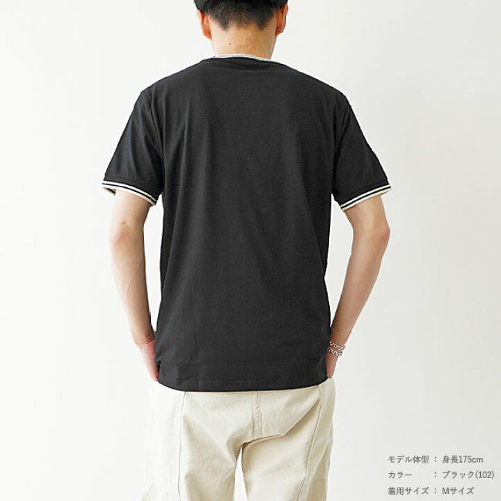 楽天市場】フレッドペリー Tシャツ メンズ FRED PERRY Twin Tipped T 