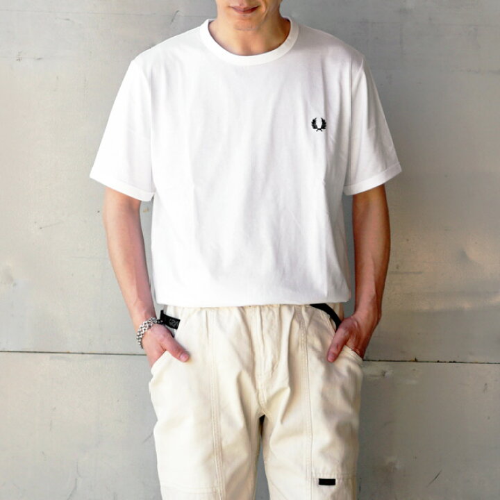 楽天市場】フレッドペリー Tシャツ メンズ FRED PERRY Ringer T-Shirt  