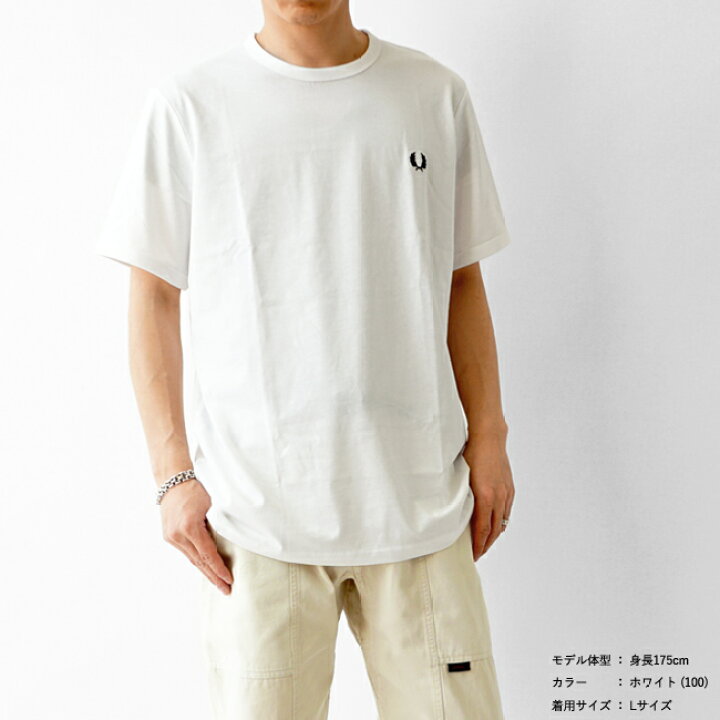 楽天市場】フレッドペリー Tシャツ メンズ FRED PERRY Ringer T-Shirt  