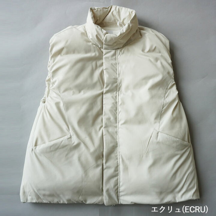 楽天市場】ミフュー ダウン ベスト レディース miffew STAND COLLAR 