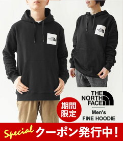 最大2000円クーポンプレゼント！ ノースフェイス スウェット パーカー メンズ THE NORTH FACE Men's FINE HOODIE ファイン フーディー NF0A5ICX プルオーバー 長袖 裏起毛 ロゴプリント フード