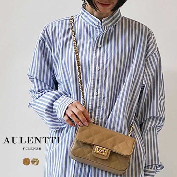 楽天市場】オウレンティ チェーン バッグ レディース AULENTTI ミニ  