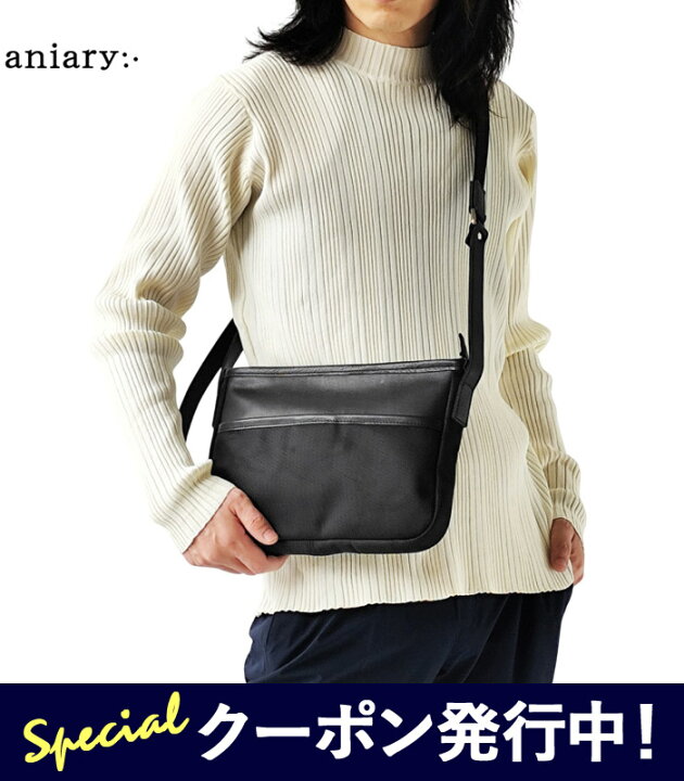 楽天市場】アニアリ aniary ショルダーバッグ Shoulder メンズ 