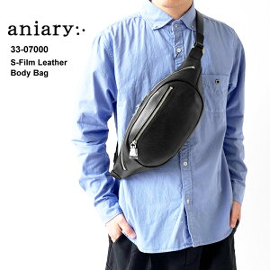 10%OFFN[|sI{v AjA aniary {fBobO Y fB[X Body Bag S-FILM LEATHER 33-07000 GXtB U[ V_[obO ϐ