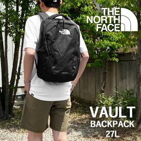 ノースフェイス リュック メンズ レディース THE NORTH FACE VAULT ヴォルト 27L バックパック デイパック バッグ ロゴ NF0A3VY2 今季モデル