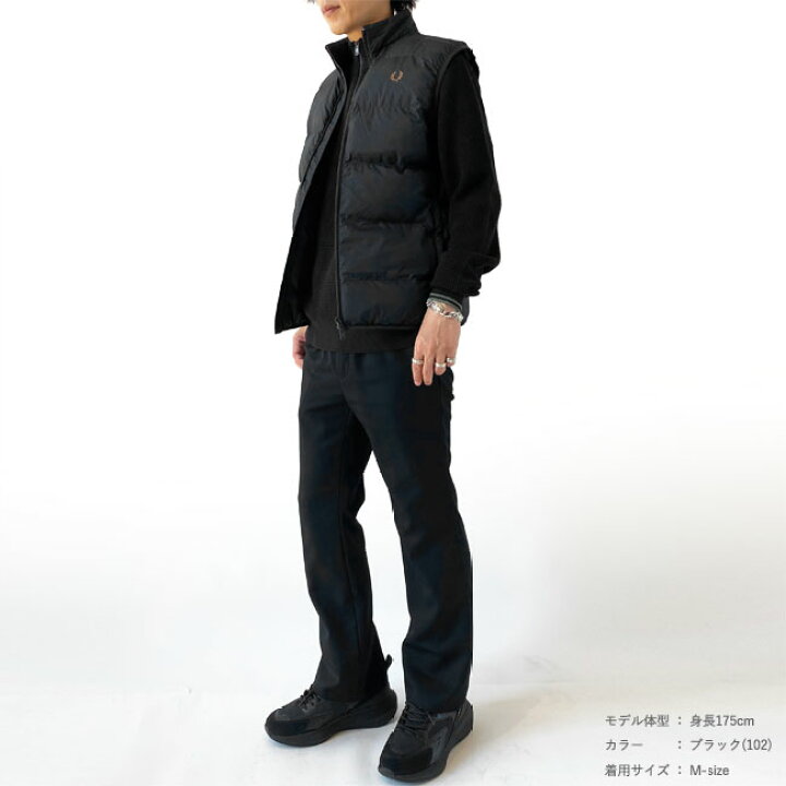 楽天市場】フレッドペリー 中綿 ベスト メンズ FRED PERRY Insulated 