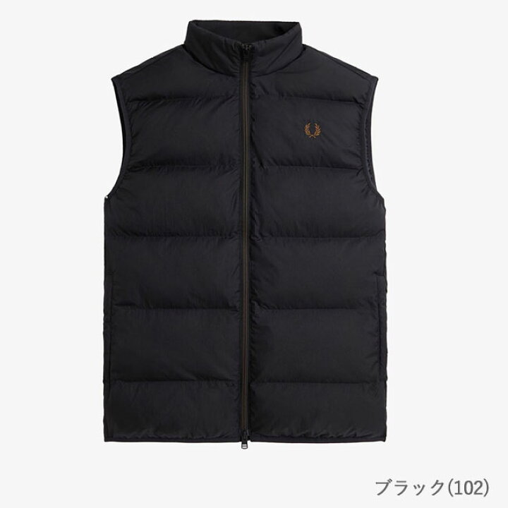 楽天市場】フレッドペリー 中綿 ベスト メンズ FRED PERRY Insulated 