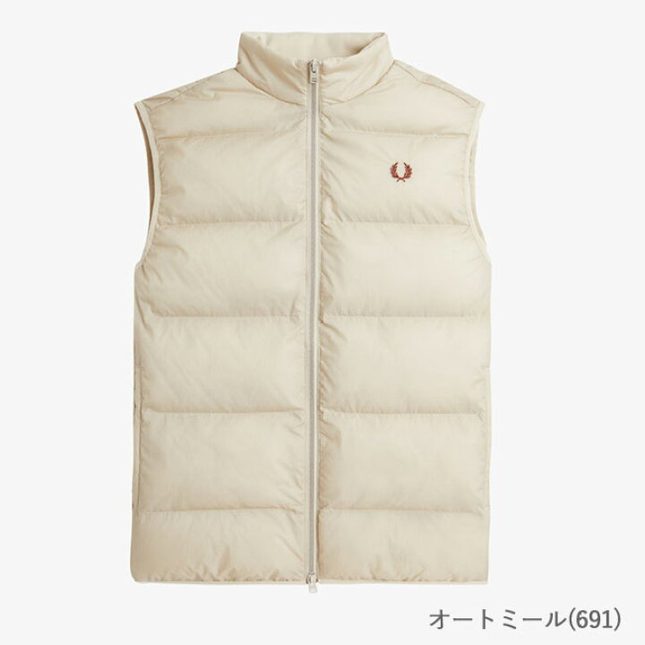 楽天市場】フレッドペリー 中綿 ベスト メンズ FRED PERRY Insulated 